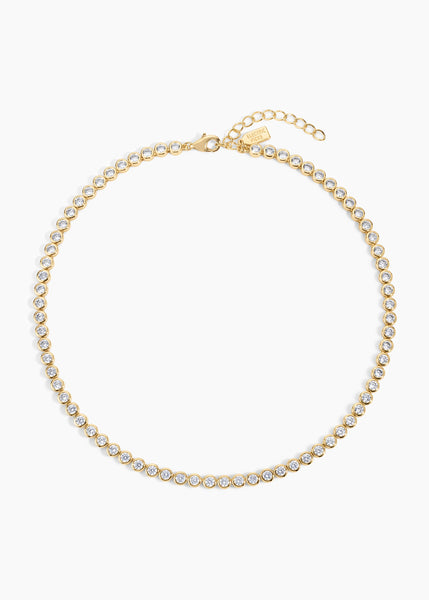 Jewel Necklace 14" - Lulu Bella Boutique