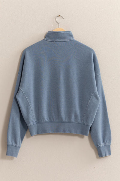 Half Zip Sweatshirt