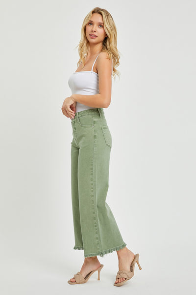 High Rise Wide Leg Pants