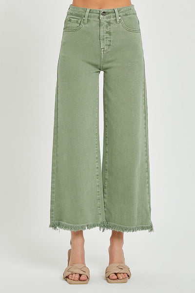 High Rise Wide Leg Pants