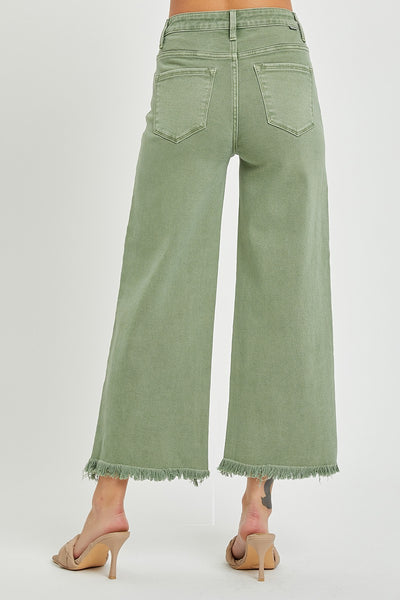 High Rise Wide Leg Pants