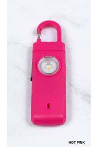 Rechargeable Personal Safety Alarm & Flashlight