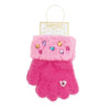 Hot Pink Glitzy Gloves
