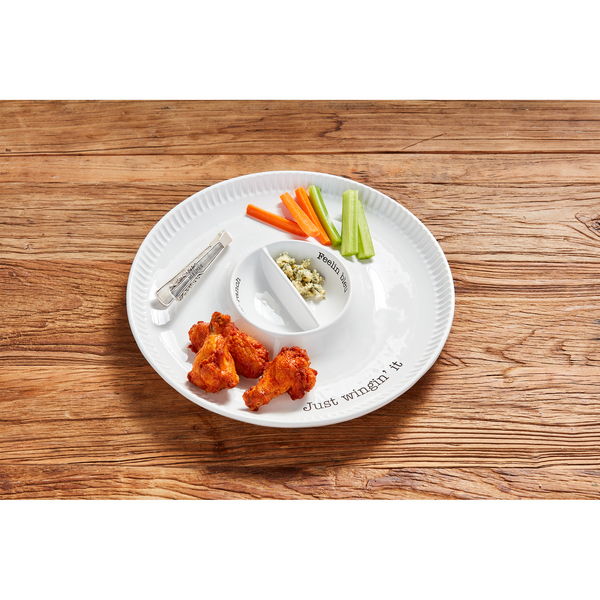 Circa Hot Wing Platter Set