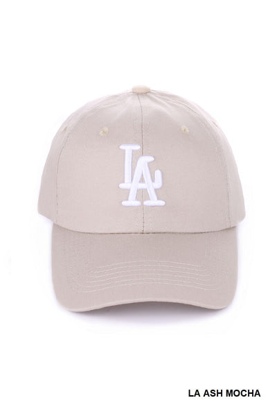 LA Monogrammed Baseball Cap