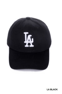 LA Monogrammed Baseball Cap