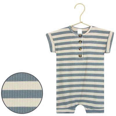 Lincoln Ribbed Romper - Lulu Bella Boutique