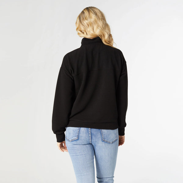 Lyla Half-Zip Top with Side Pockets