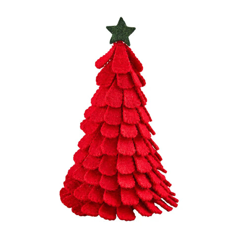 Medium Farm Christmas Felt Tree Sitter