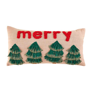 Merry Farm Tree Pillow