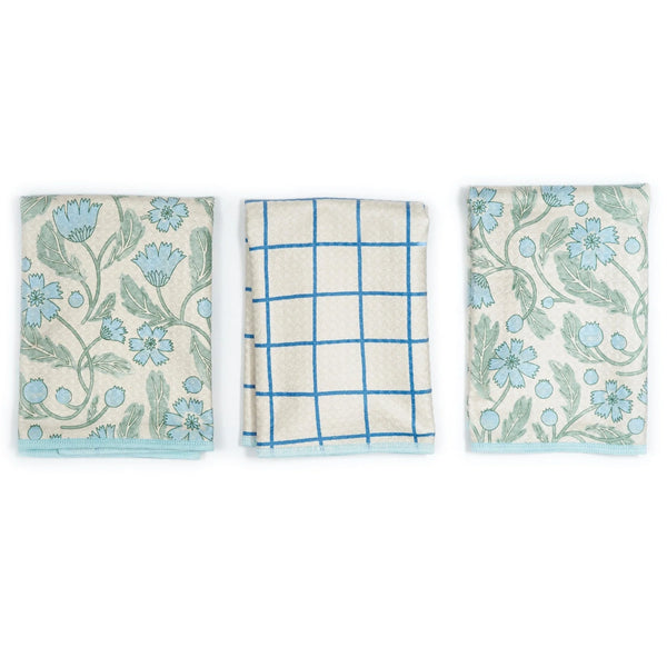 Mighty Mini Towel (Set of 3) Reversible - Jen Owens Frenchie - Lulu Bella Boutique