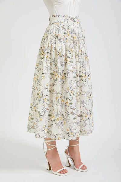 Mindy Printed Maxi Skirt