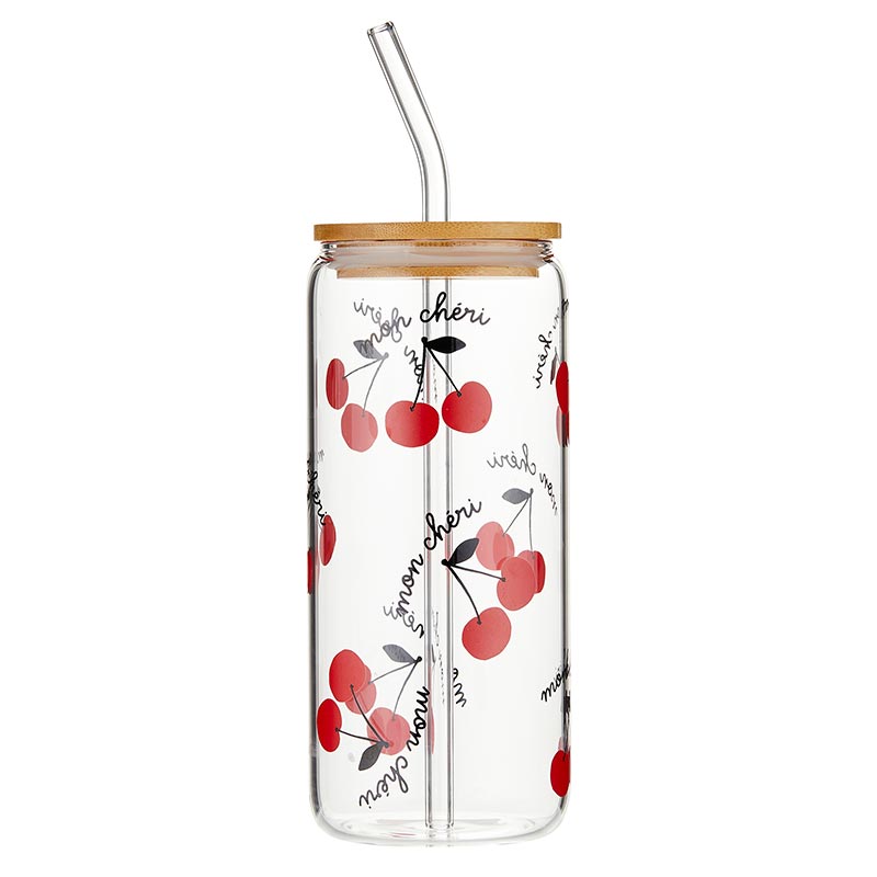 Mon Cheri Glass Tumbler - Lulu Bella Boutique