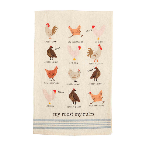 "My Roost" Farm Animal Towel