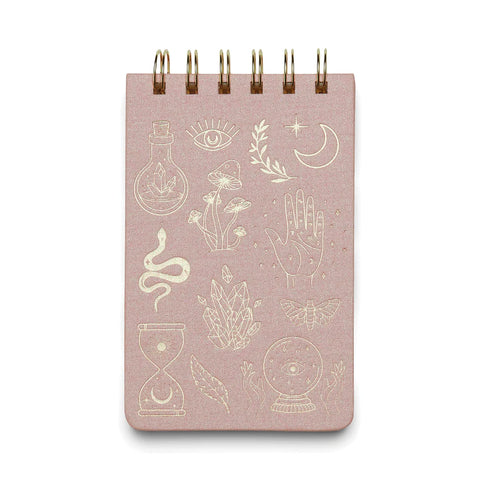 Twin Wire Notepad- Mystic Icons