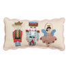 Mini Nutcracker Beaded Pillow