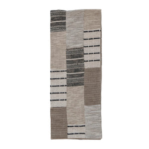 Cotton Slub Patchwork Runner