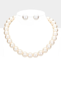 Pearl Necklace Set