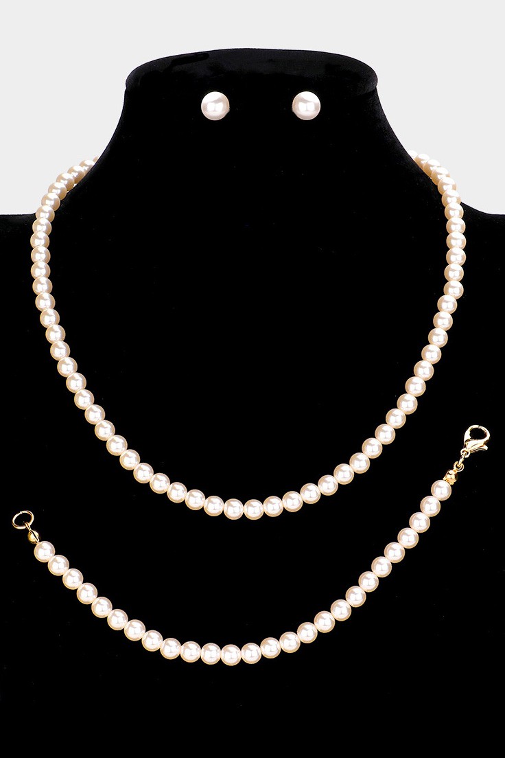 Pearl Jewelry Set