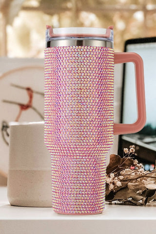 40 oz Stainless Steel Bling Tumbler