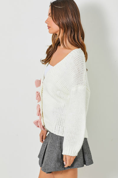 Bow Cardigan