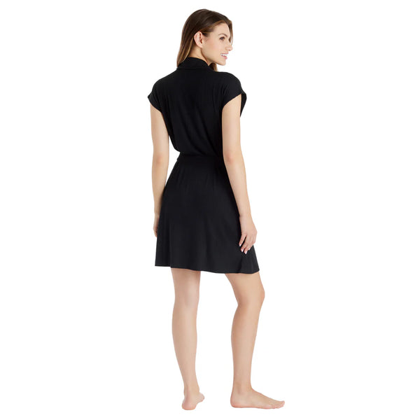 Rib Dream 35” Cap Sleeve Robe