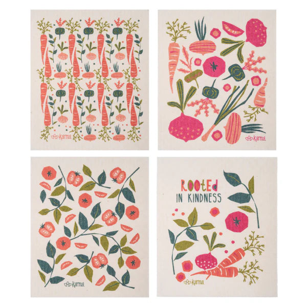 Rooted Swedish Dish Cloths - Lulu Bella Boutique