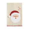 Christmas Santa Embroidered Farm Towel