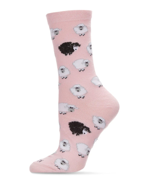 Bamboo Blend Crew Socks - Lulu Bella Boutique