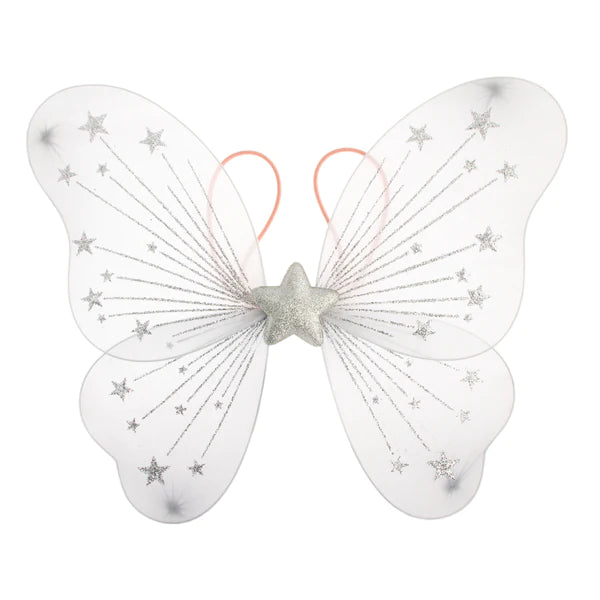 Silver Star Dress Up Wings