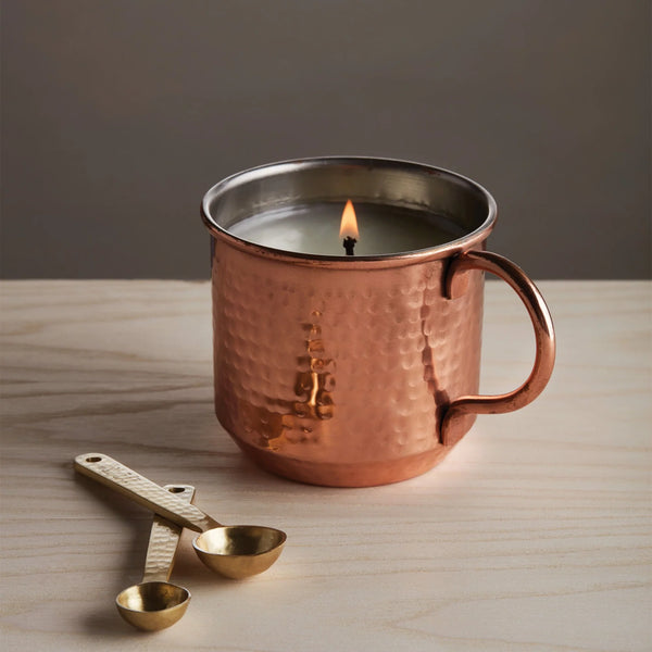 Simmered Cider Copper Cup Candle - Lulu Bella Boutique