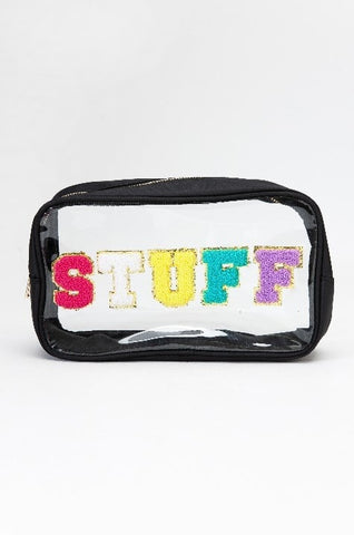 Clear "Stuff" Pouch