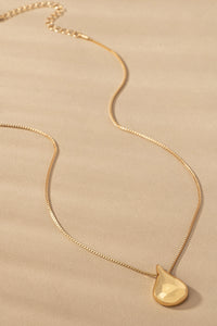 Teardrop Pendant Necklace - Lulu Bella Boutique