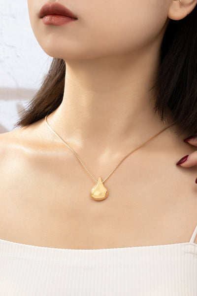 Teardrop Pendant Necklace - Lulu Bella Boutique