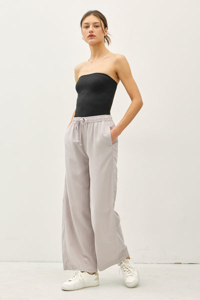 Tencel Wide Leg Pants - Lulu Bella Boutique