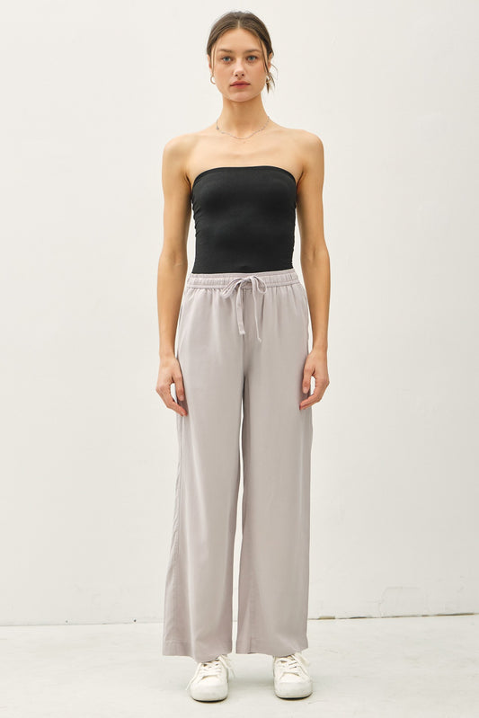 Tencel Wide Leg Pants