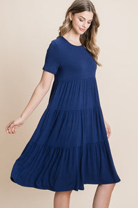 Tiered Skirt Dress