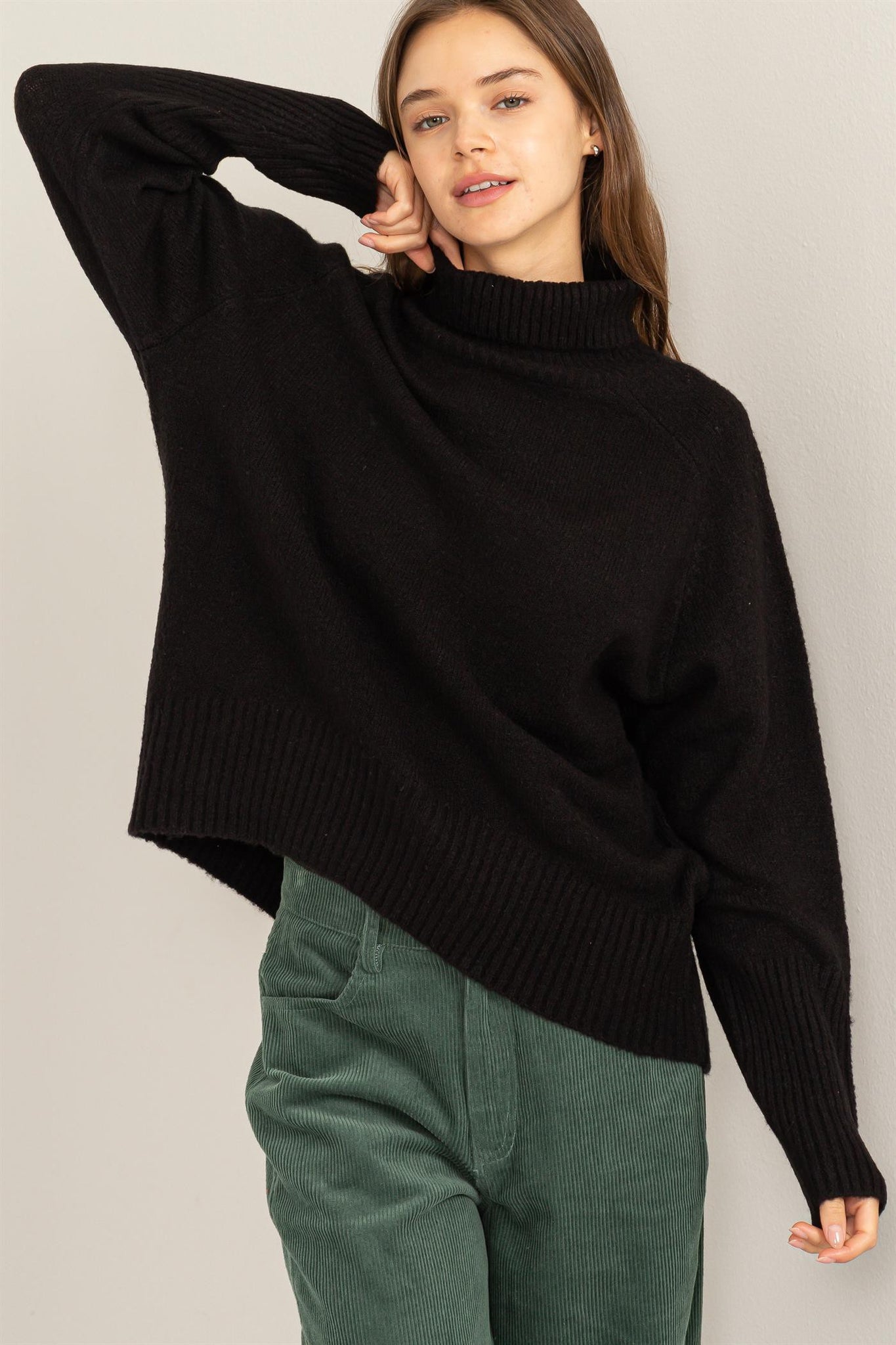 Dream Turtleneck Sweater - Lulu Bella Boutique