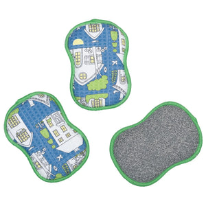 RE:usable Sponges (Set of 3) - Twilight Cottages - Lulu Bella Boutique