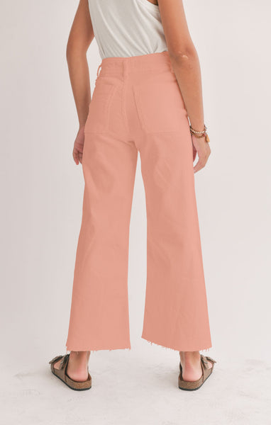 Tween Wide Leg Denim Pants