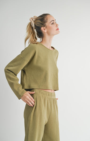 Relaxed Crewneck Lounge Set