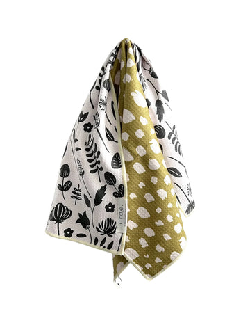 Vintage Highway: Reversible Hand Towel - Lulu Bella Boutique