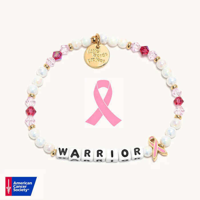 Warrior- Breast Cancer Awareness Bracelet