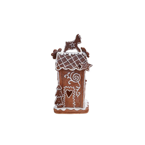 Resin Gingerbread House with LED Light - Lulu Bella Boutique