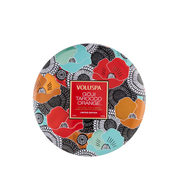 XXV Limited Editon Goji Tarocco Orange Tin Candle - Lulu Bella Boutique