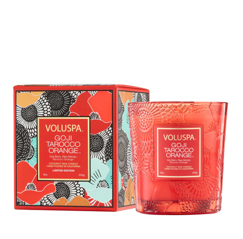 XXV Limited Editon Goji Tarocco Orange Classic Candle