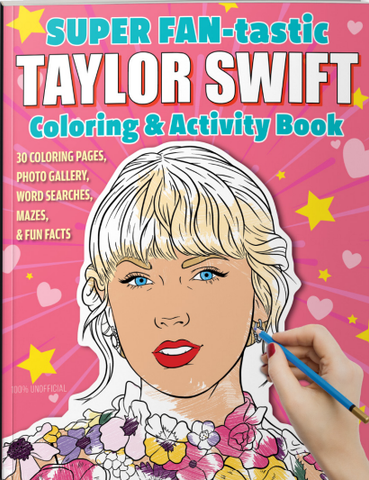 Taylor Swift Coloring & Activity Book