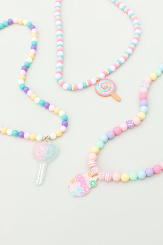 Space 46 Wholesale - Kids Stretchy Bead Necklaces - Lulu Bella Boutique