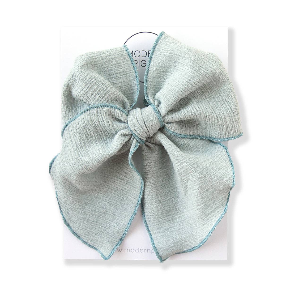 Misty Blue | Party Bow