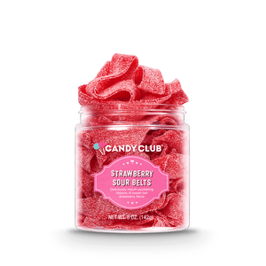 Strawberry Sour Belt Candies